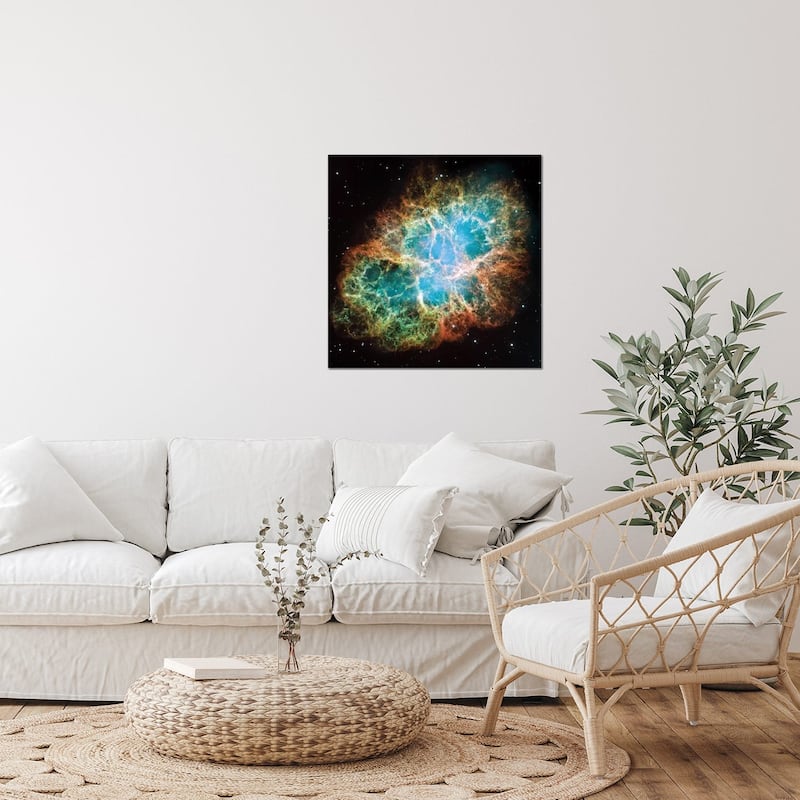 Extreme Detail, Crab Nebula, Messier 1 Print On Acrylic Glass by NASA ...