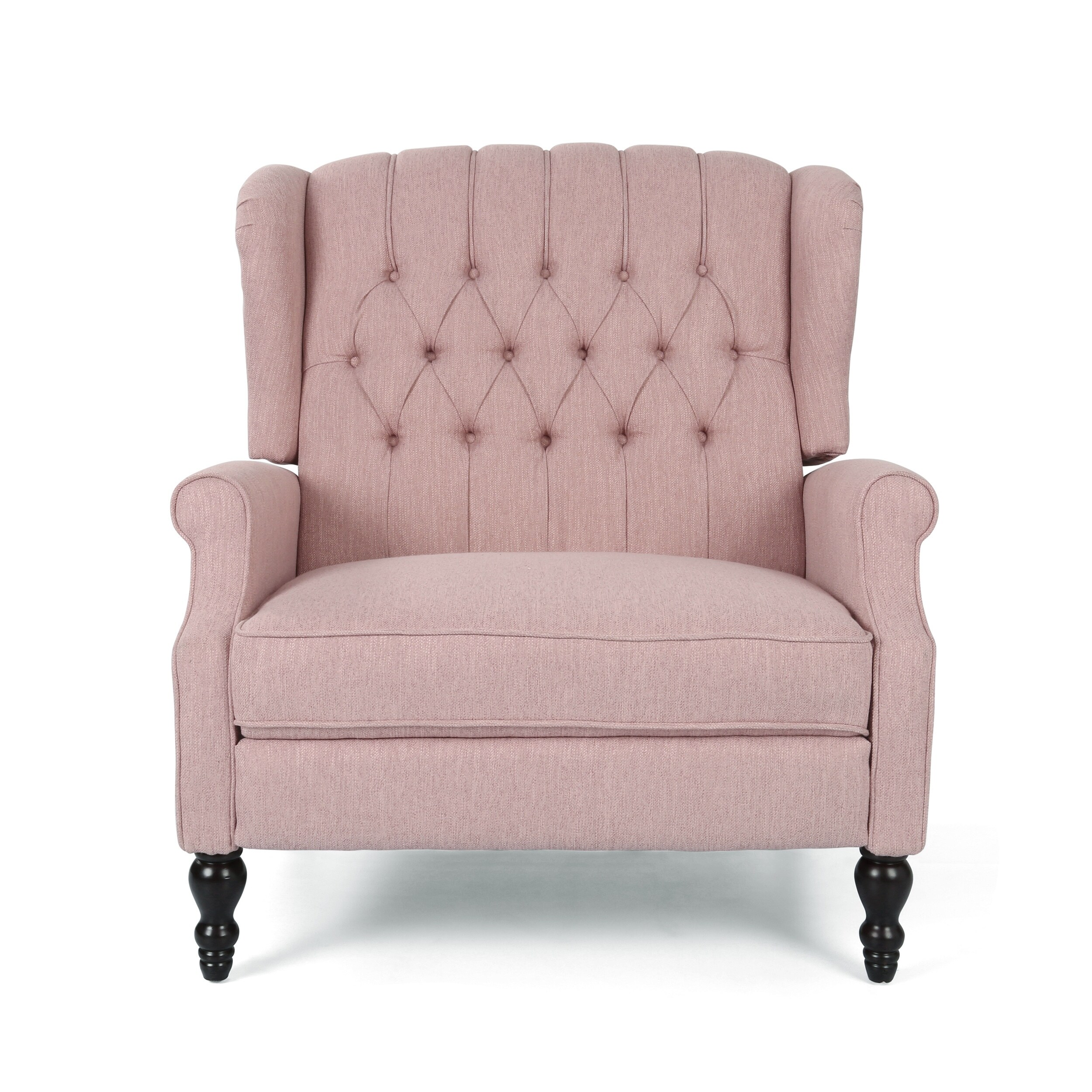 Apaloosa Oversized Tufted Fabric Oversized Pushback Recliner by