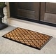 preview thumbnail 15 of 35, A1HC Natural Coir & Rubber Door Mat, 30x48, Thick Durable Doormats for Outdoor Entrance