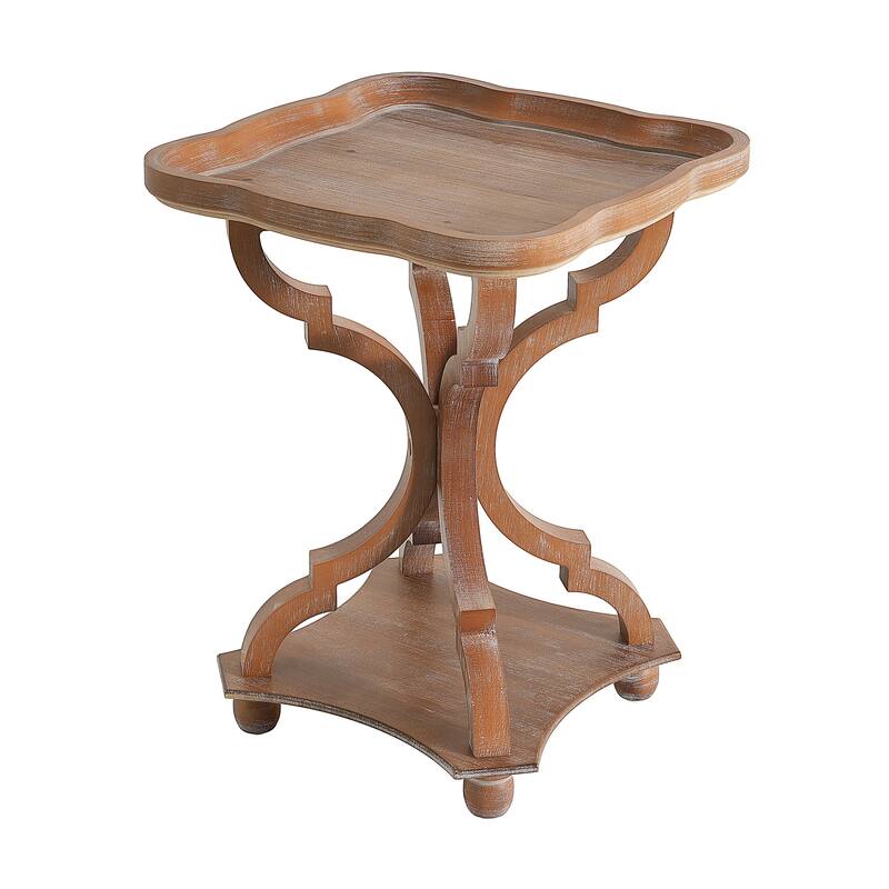 Bevier French Country Accent Table with Square Top by Christopher Knight Home
