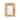 Textured Large Studded Wood Photo Frame