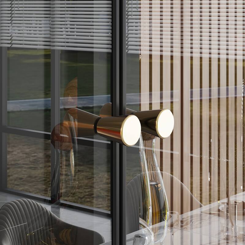 LED Glass Display Cabinet with Aluminum Alloy Frame Glass Door Showcase Wine Storage Cabinet