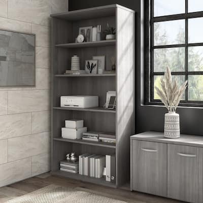 Hybrid Tall 5 Shelf Bookcase by Bush Business Furniture