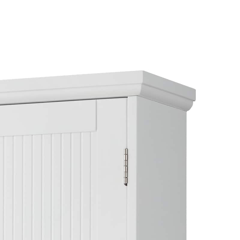 Teamson Home Newport Removable Two-Door Wall Cabinet - 20.0" L x 7.01" W x 24.02" H