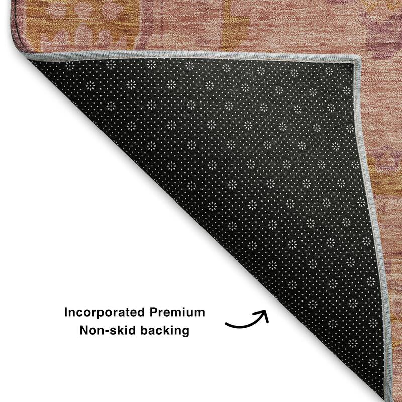 Premium Washable Super Soft Vintage Traditional Mayfield Rug