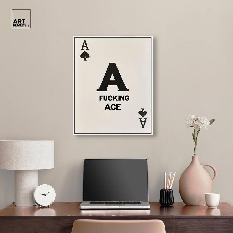 Ace Canvas by Art Remedy