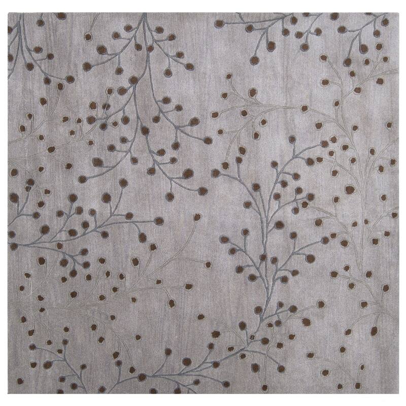 Sakura Handmade Transitional Floral Wool Area Rug