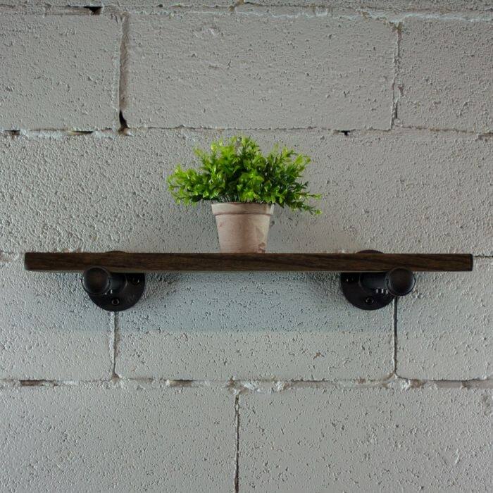 Somerville Farmhouse Industrial Wall Shelf