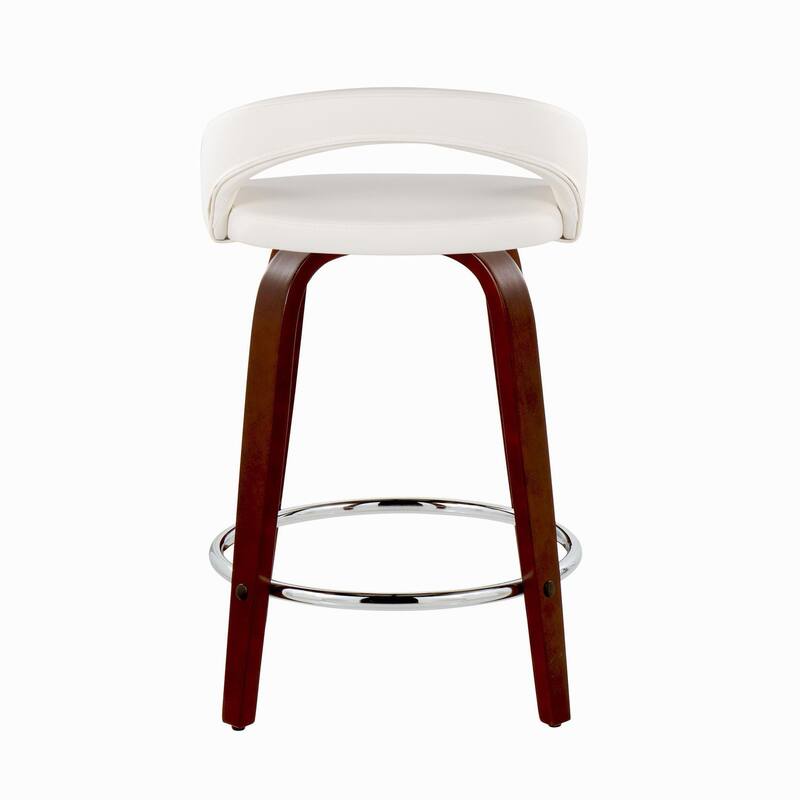 Grotto Upholstered 24" Fixed-Height Counter Stool - Set of 2