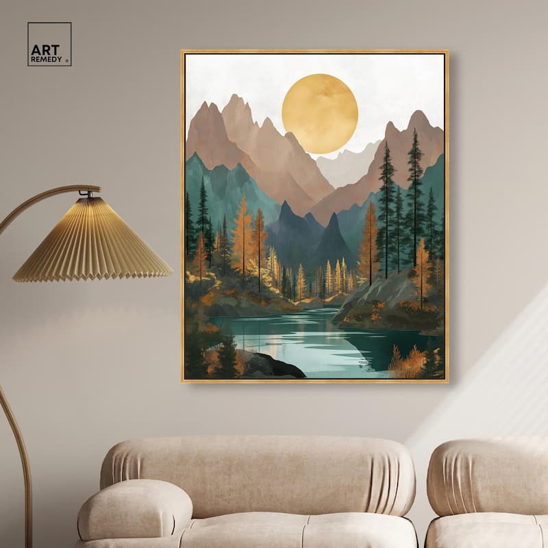 Secrets of the Lake II Canvas by Art Remedy