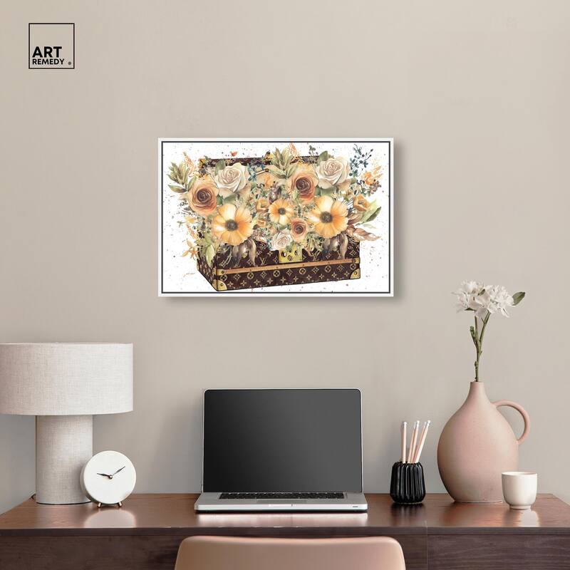 Doll Memories - Golden Memories Canvas by Art Remedy
