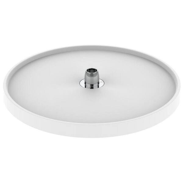 slide 2 of 3, Rev-A-Shelf RAS Polymer 18 Inch Replacement Full Circle Lazy Susan White