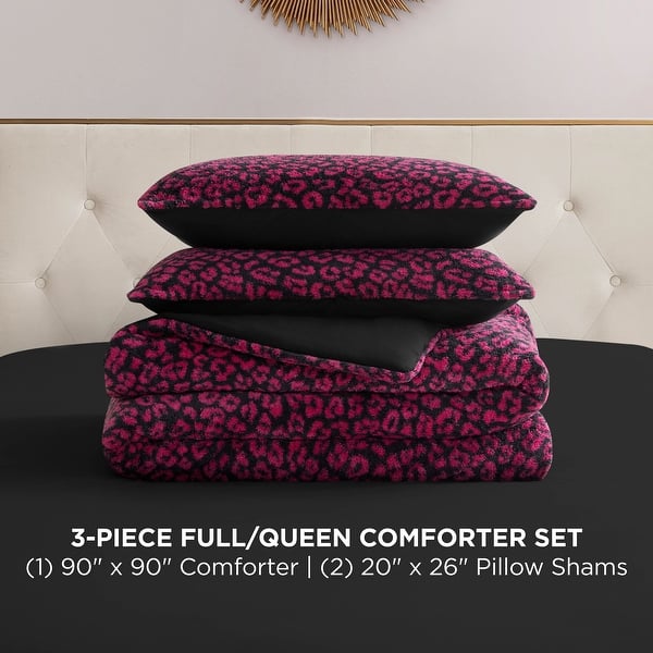 Juicy Couture Cheetah Feathered Comforter Sets