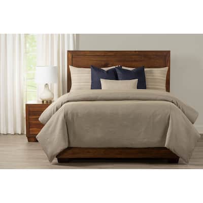McGraw Bluebell & Biscuit Stripe Duvet Cover and Insert Set