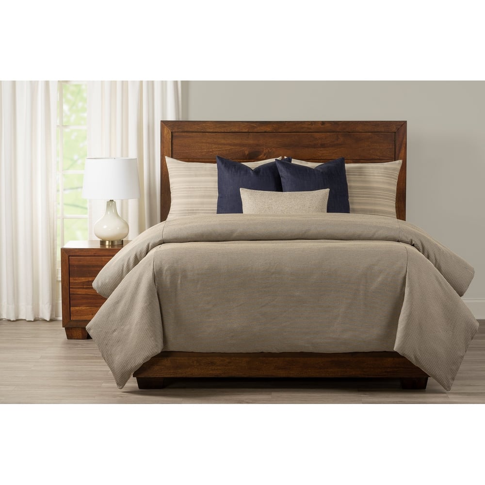 McGraw Bluebell & Biscuit Stripe Duvet Cover and Insert Set