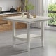 preview thumbnail 4 of 12, VECELO 47" Square Dining Table Set, Modern Dining Table and Chairs Set for 4-6 Person