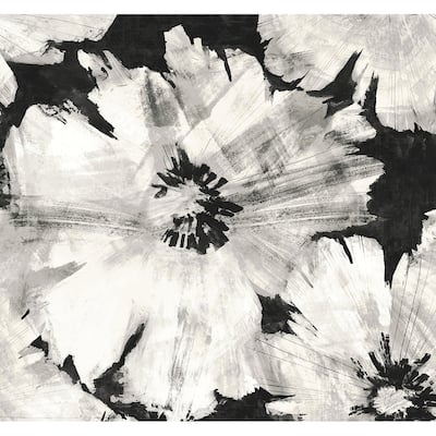 NextWall Graphic Floral Peel and Stick Wallpaper - 27 in. W x 18 ft. L