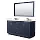 Option Dark Blue / Giotto Quartz Top / Brushed Nickel