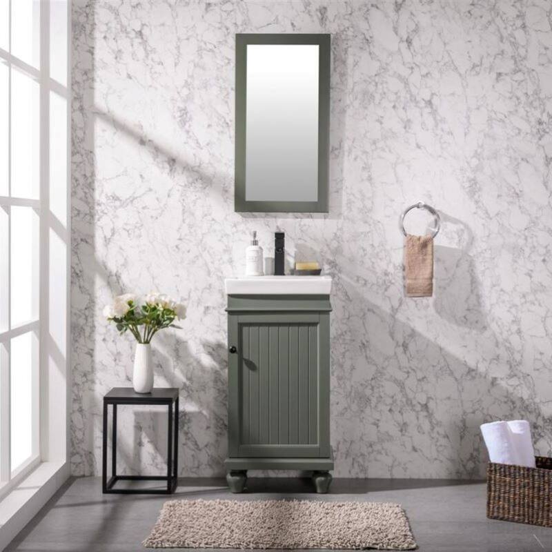 Legion Furniture 18" Pewter Green Sink Vanity WLF9218-PG