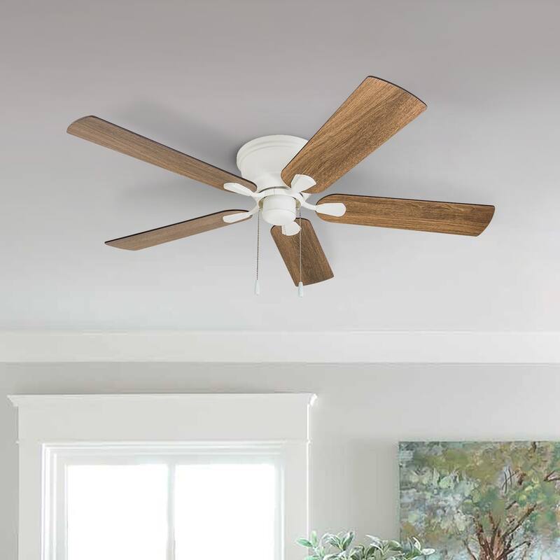 The Gray Barn Dalmeny Indoor Hugger Ceiling Fan - 52