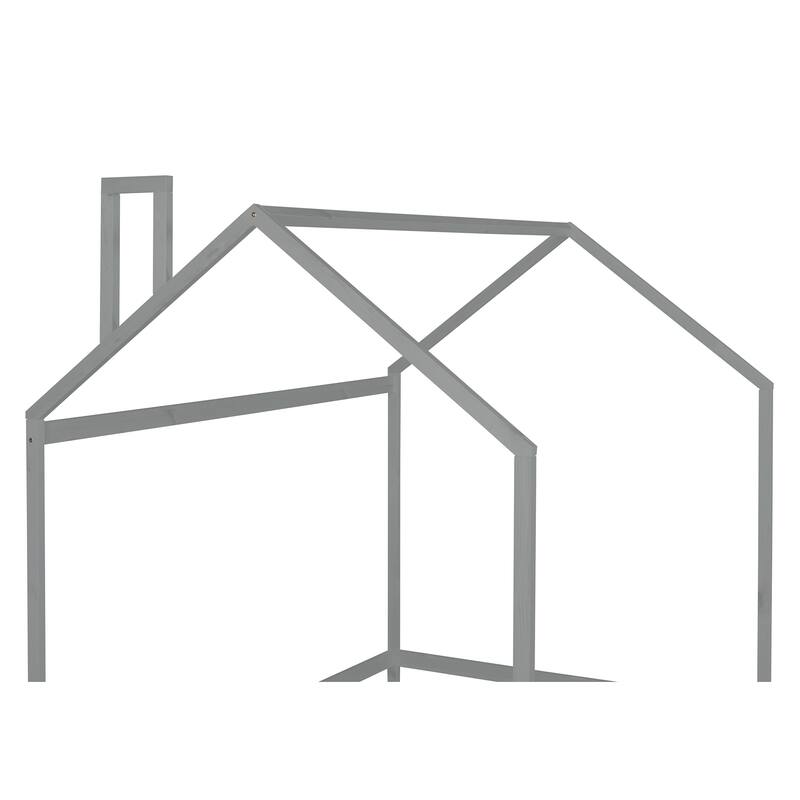 House Bed Frame Wood Bed