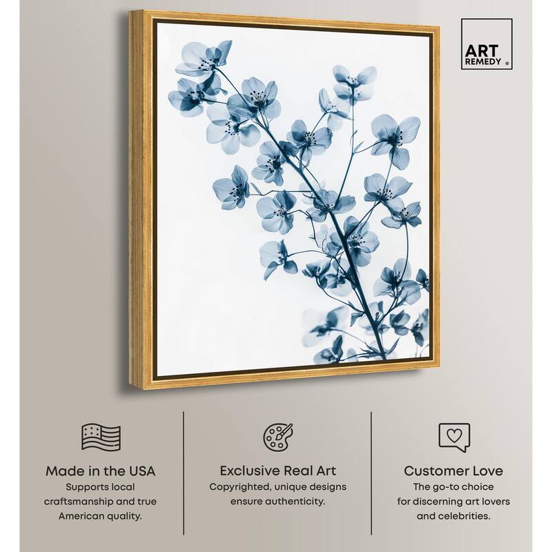 Translucent Petals II Canvas by Art Remedy