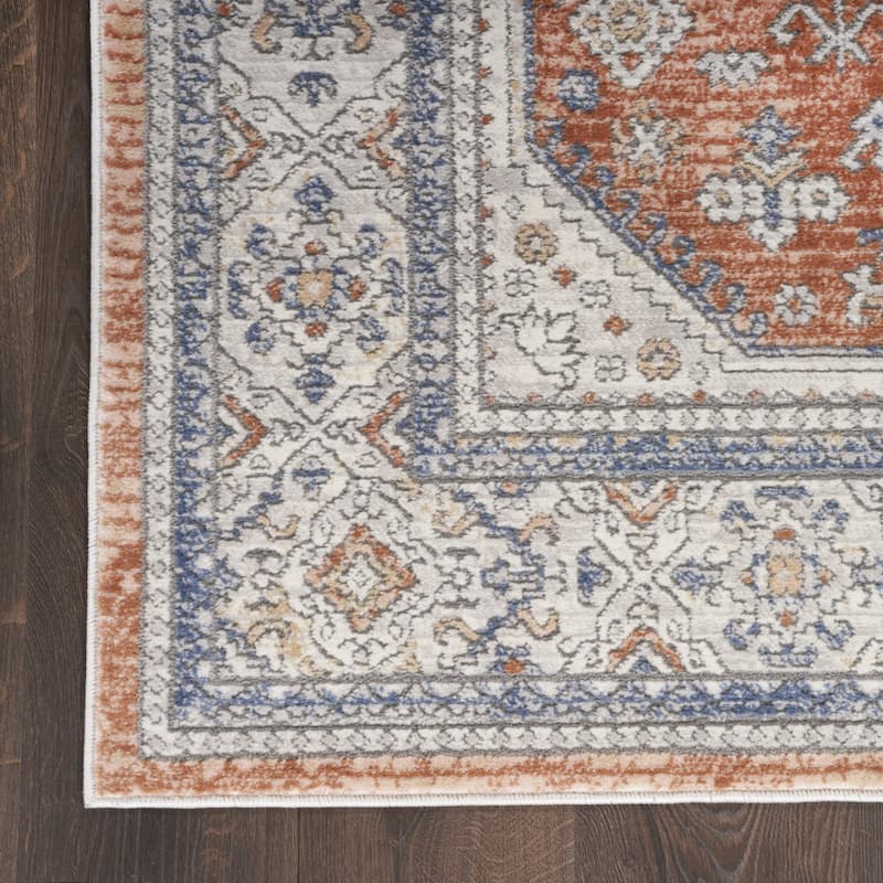 Caki Power Loomed Area Rug By HomeRoots - 110' X '79' X '0.5