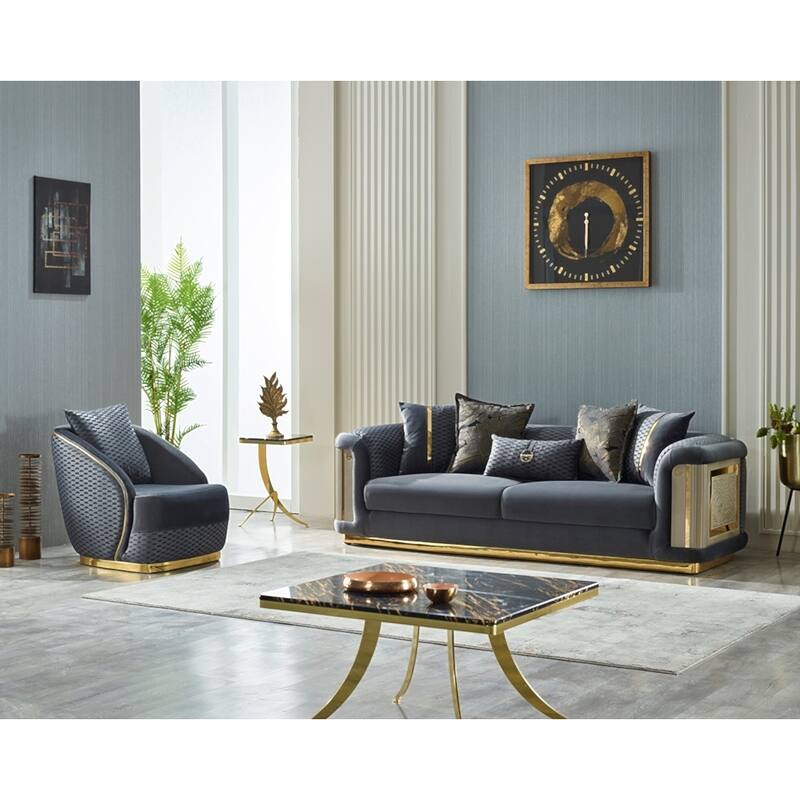 Erol 3-piece Living room Set 1 Sofa & 2 Chair