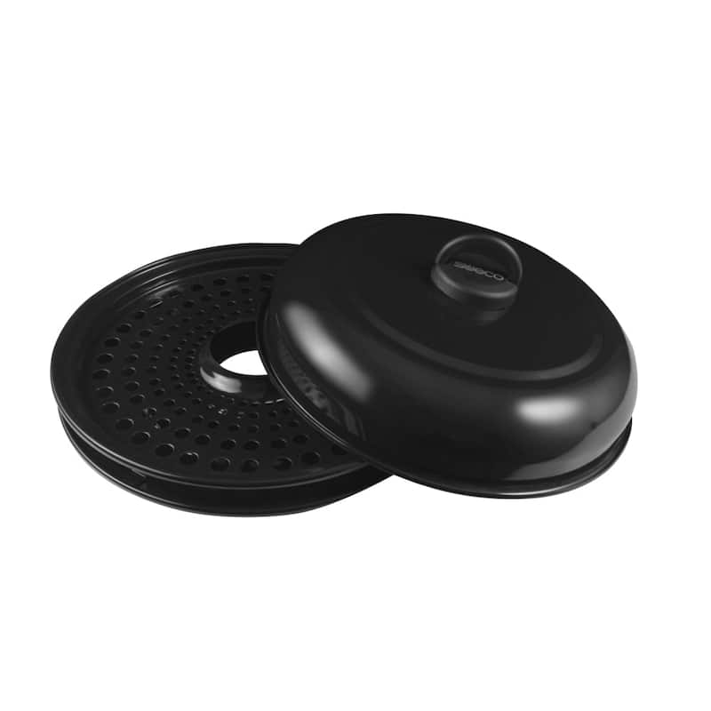 Indoor Smokeless Grill ASATODO Nonstick Stovetop Grill by Artesano Home Decor - Black