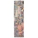 preview thumbnail 21 of 23, SAFAVIEH Aspen Ellada Bohemian Abstract Wool Rug 2'3" x 9' Runner - Ivory/Black - Runner