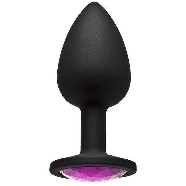 Booty Bling - Jeweled Wearable Silicone Plug - Small - Pink - Bed Bath &  Beyond - 42220624
