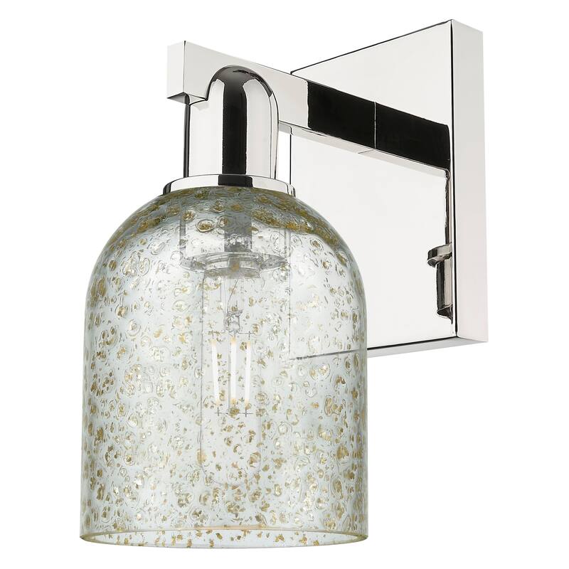 Innovations Lighting Endless Possibilities Arcadia - Caledonia - 1 Light 5" Sconce - Polished Nickel/Mica
