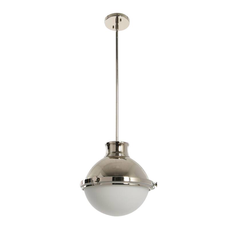 Robert Stevenson Lighting Cameron - Metal and Glass Ceiling Light