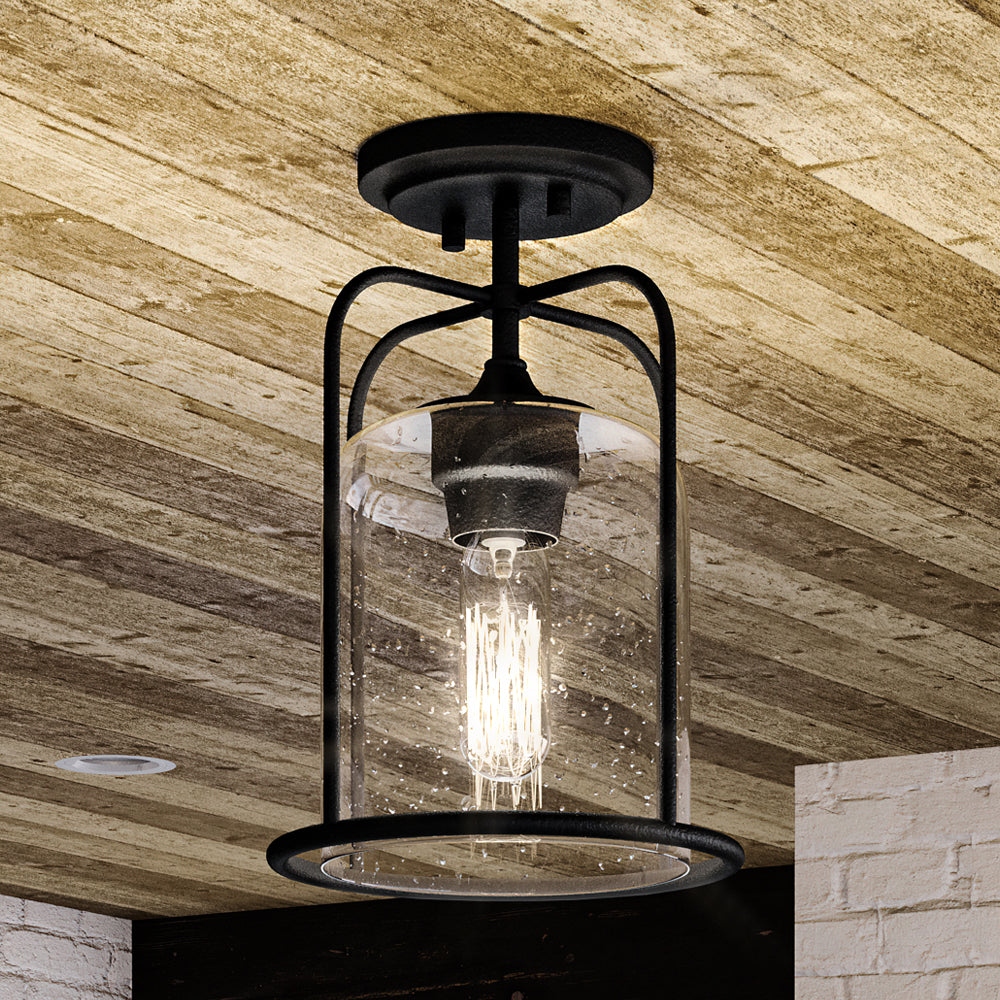 Farmhouse outdoor discount flush mount lights