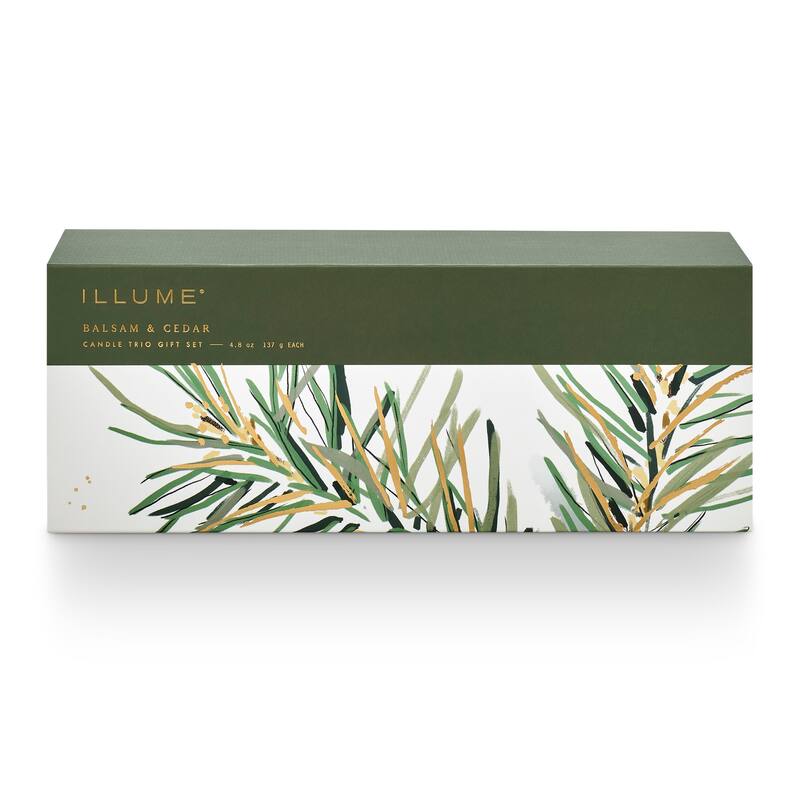 ILLUME Noble Holiday Balsam & Cedar Candle