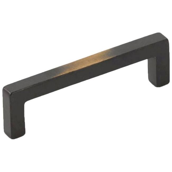 Schaub and Company Vinci 3-1/2" Center to Center Handle Solid Bronze - Antique Bronze
