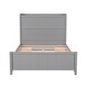 preview thumbnail 20 of 27, Full Size Platform Kids Bed Frame with Storage Shelves, 4-Drawers & Elegant Headboard for Modern Style and Functionality, Blue