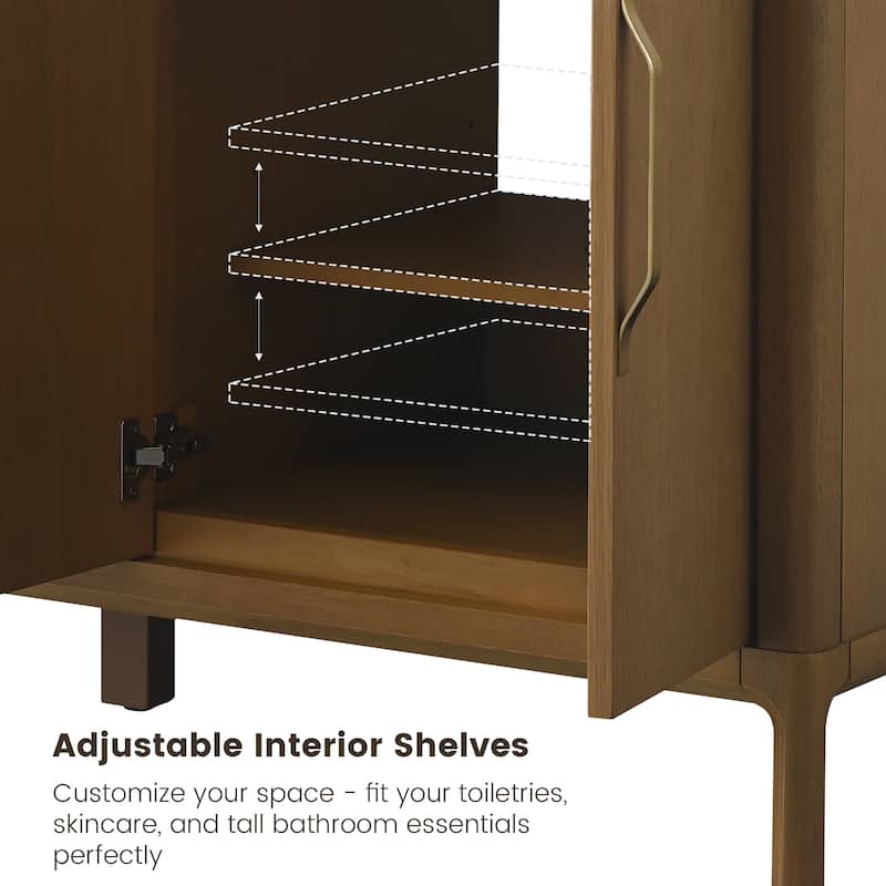 60" Freestanding Double-Sink Bathroom Vanity with Engineered Stone Top, Built-In Power Outlet, and Hair Dryer Storage