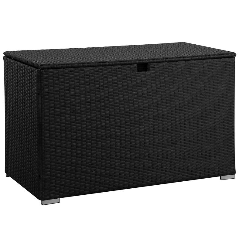 120 Gallon Water Resistant Plastic Deck Storage Container Box