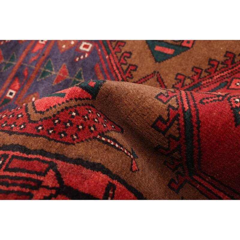 ECARPETGALLERY Hand-knotted Konya Anatolian Brown Wool Rug - 3'1 x 10'0