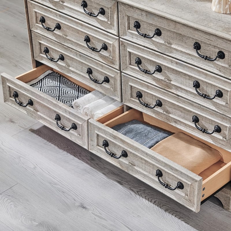 Farmhouse Drawers Dresser, Wood Chest of Drawers, Dressers Organizer