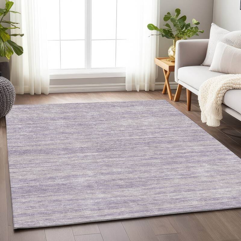 Premium Washable Super Soft Casual Ombre Mayfield Rug - Lavender - 3' x 5'