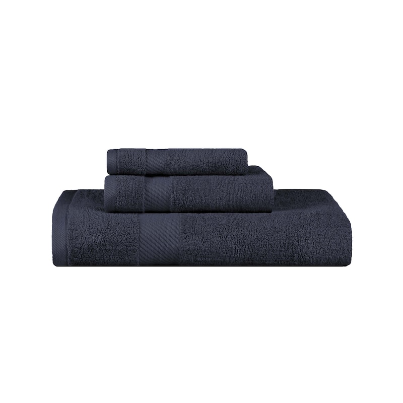 Luxury Egyptian Cotton Solid 3 Piece Bath Towel Set by Superior