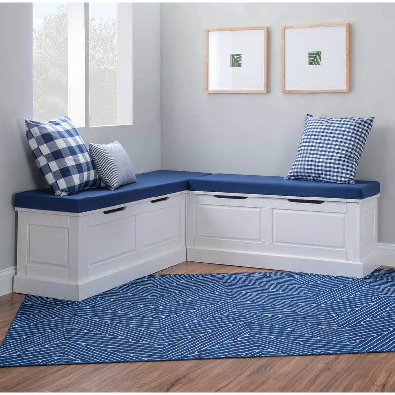Josie 5-Piece Nook Cushion Set - Navy Blue