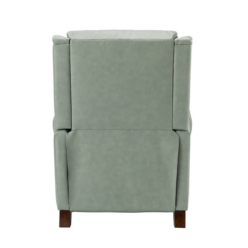 Alicia 32.68" Wide Genuine Leather Manual Recliner
