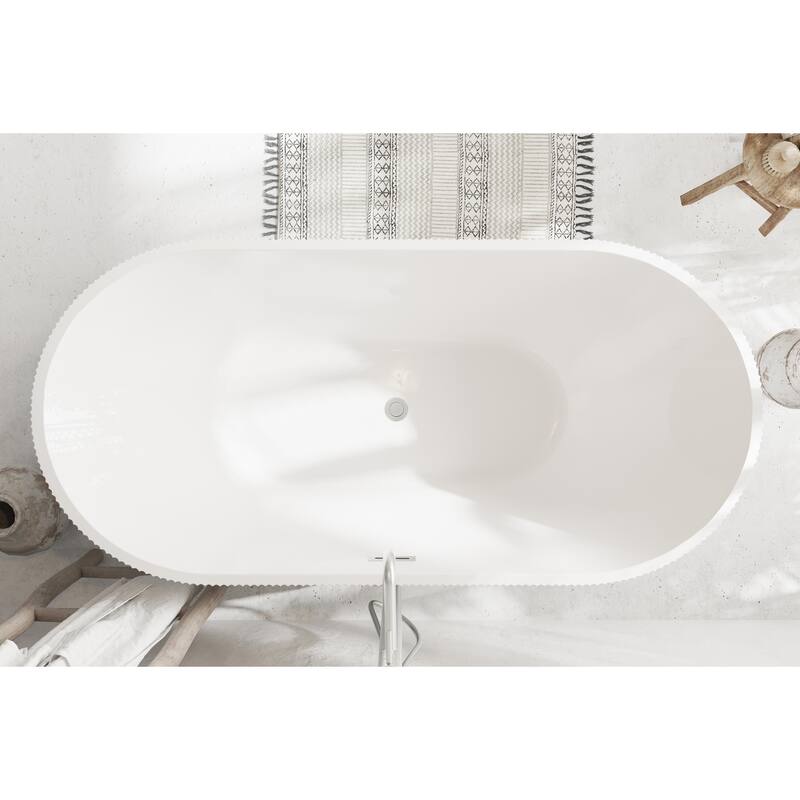 Vincent Bathtub in Glossy White