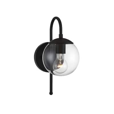 Meridian M50030 13" Tall Outdoor Wall Sconce with 8-1/2" Extension