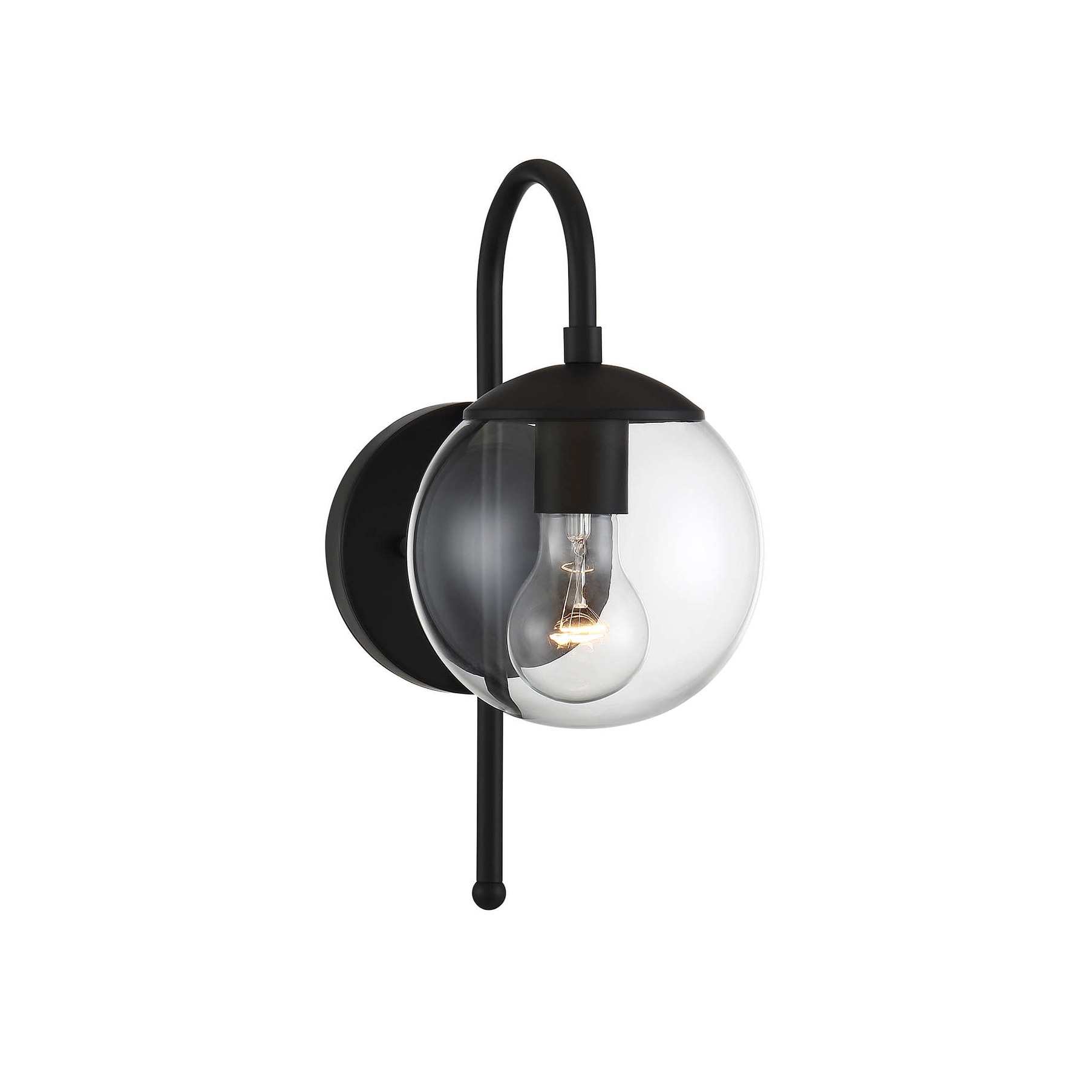 Meridian M50030 13" Tall Outdoor Wall Sconce with 8-1/2" Extension
