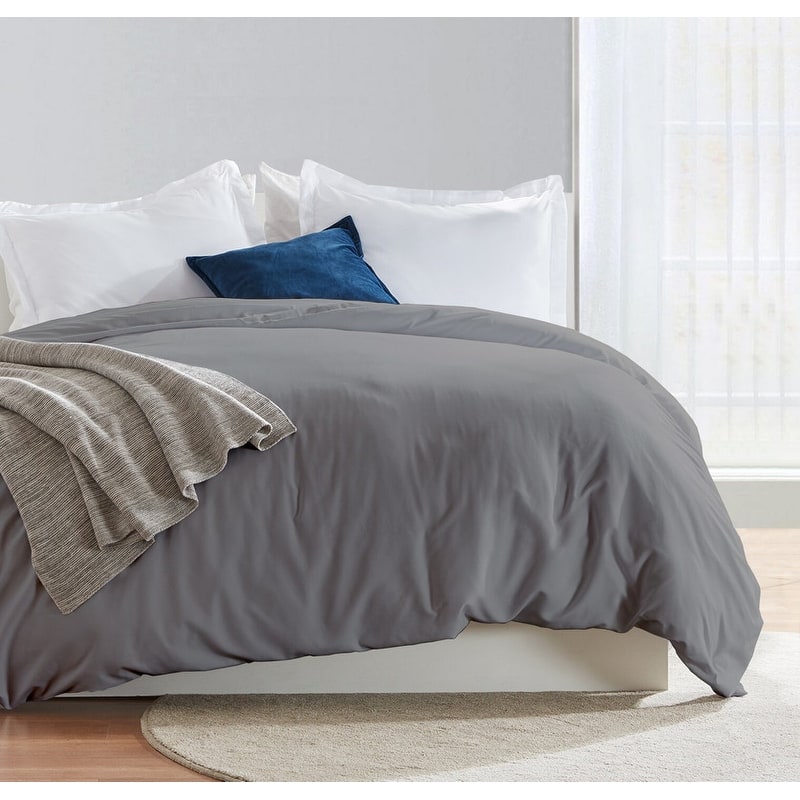 GOTS & OEKO-TEX Certified Organic Cotton Duvet Cover 300TC Sateen Weave