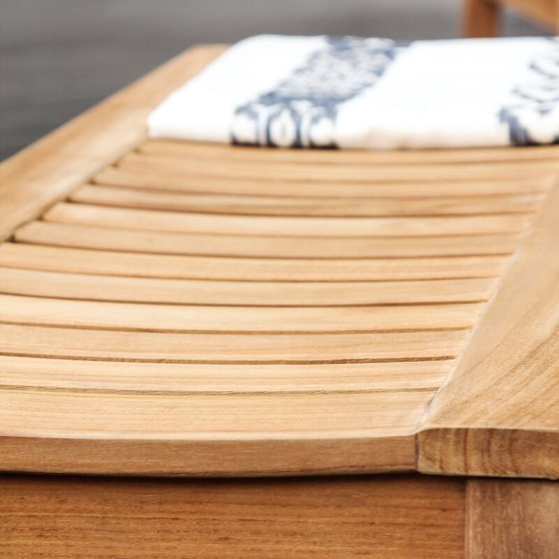 The Cambridge Casual Chara 6-Piece Teak Extendable Outdoor Dining Set